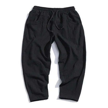 Kyoto Linen Cropped Pants